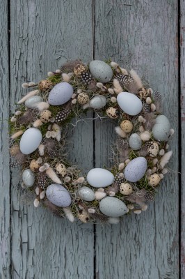 Wianek wielkanocny Szafirek