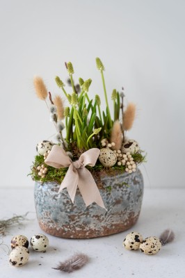 Stroik wielkanocny Przepiórka