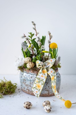 Stroik wielkanocny Żonkil