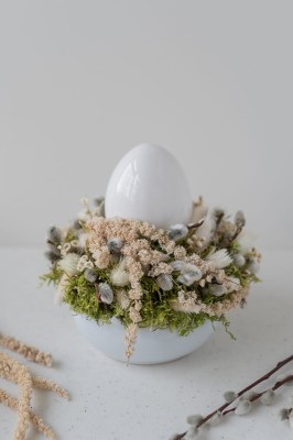 Stroik wielkanocny Elegance Beige